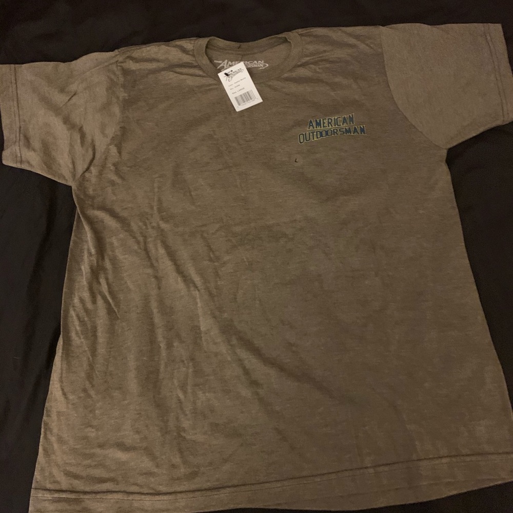 COPY - Men’s brown American outdoorsman t shirt